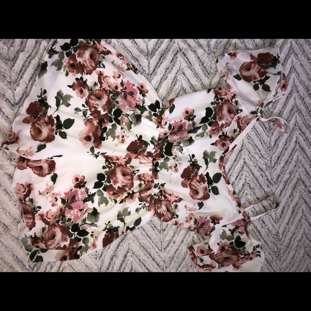 Floral romper